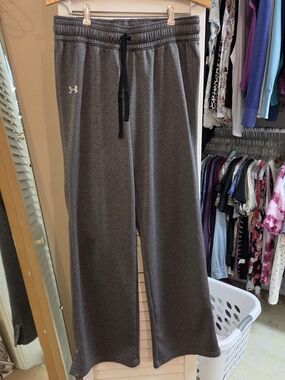 Under Armour Gray Wide-Leg Sweatpants